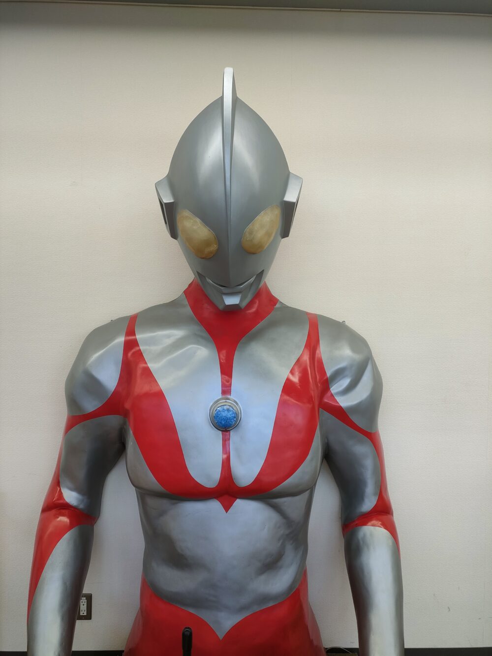 福島空港のウルトラマン